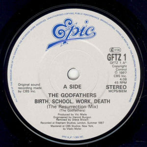 The Godfathers : Birth, School, Work, Death (The Resurrection Mix) (7", Box)