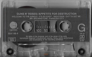 Guns N' Roses : Appetite For Destruction (Cass, Album, Spi)