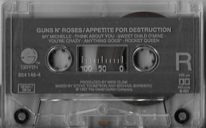 Guns N' Roses : Appetite For Destruction (Cass, Album, Spi)