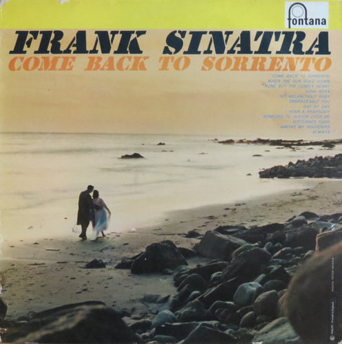 Frank Sinatra : Come Back To Sorrento (LP, Album, Comp)