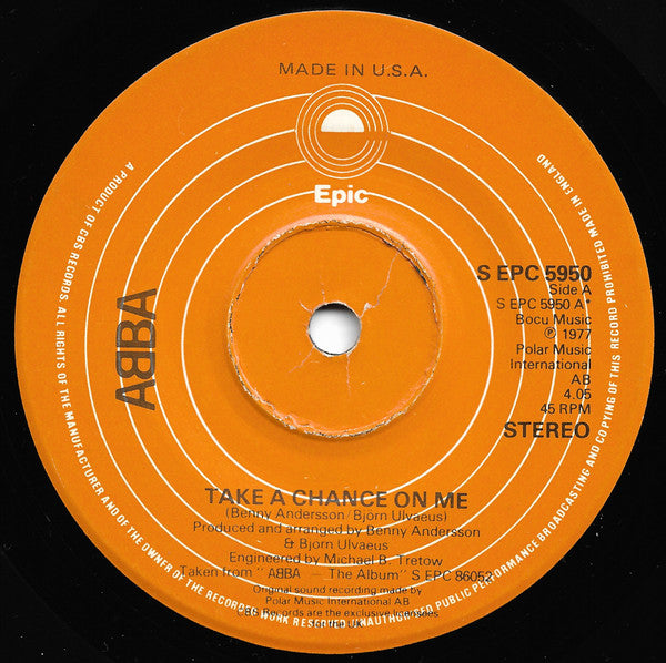ABBA : Take A Chance On Me (7