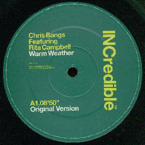 Chris Bangs Featuring Rita Campbell : Warm Weather (12")