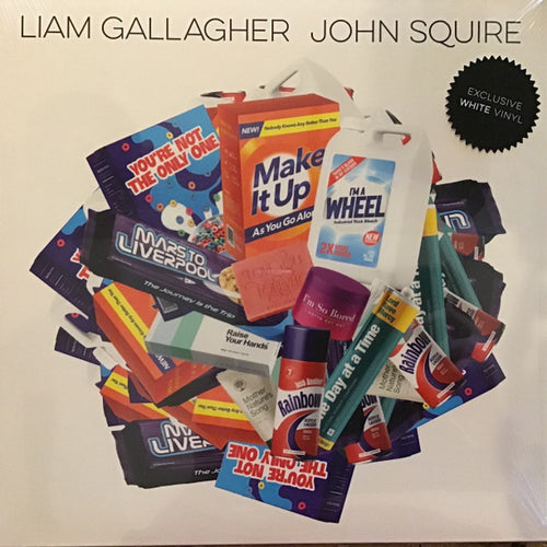 Liam Gallagher, John Squire : Liam Gallagher John Squire (LP, Album, Whi)