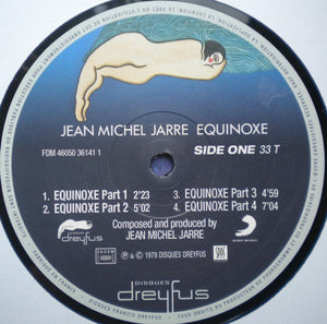 Jean Michel Jarre* : Equinoxe (LP, Album, RE)