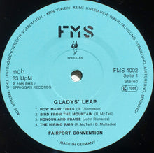 Load image into Gallery viewer, Fairport Convention : Gladys&#39;  Leap (LP, Album)
