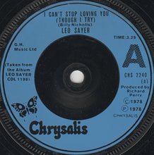 Load image into Gallery viewer, Leo Sayer : I Can&#39;t Stop Loving You (Though I Try) (7&quot;, Single, Inj)
