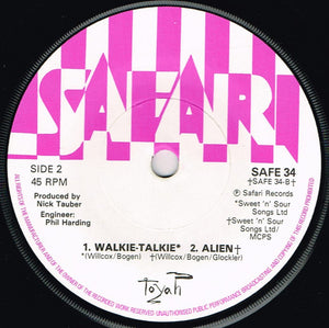Toyah (3) : I Want To Be Free (7", Single, Sol)