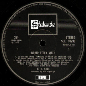 B.B. King : Completely Well (LP, Album)