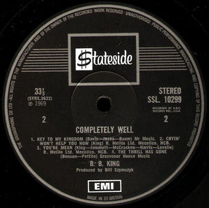 B.B. King : Completely Well (LP, Album)