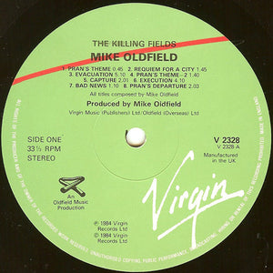 Mike Oldfield : The Killing Fields (Original Film Soundtrack) (LP, Album)