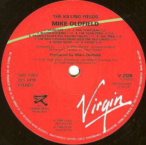 Mike Oldfield : The Killing Fields (Original Film Soundtrack) (LP, Album)