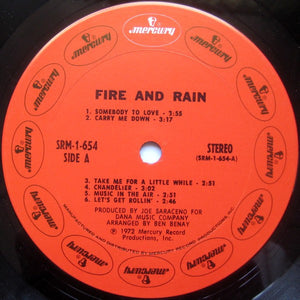 Fire & Rain : Fire & Rain (LP, Album)