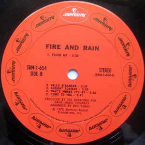 Fire & Rain : Fire & Rain (LP, Album)