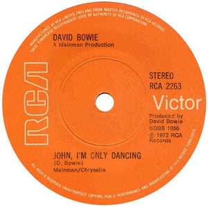 David Bowie : John, I'm Only Dancing (7", Single, Sol)
