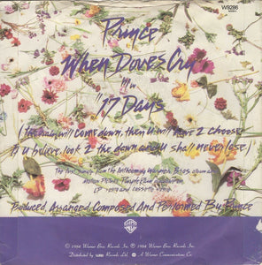 Prince : When Doves Cry (7", Single, Pap)
