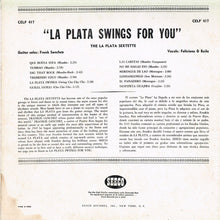 Load image into Gallery viewer, La Plata Sextette : The La Plata Sextette Swings For You (LP, Album, Mono, Sec)
