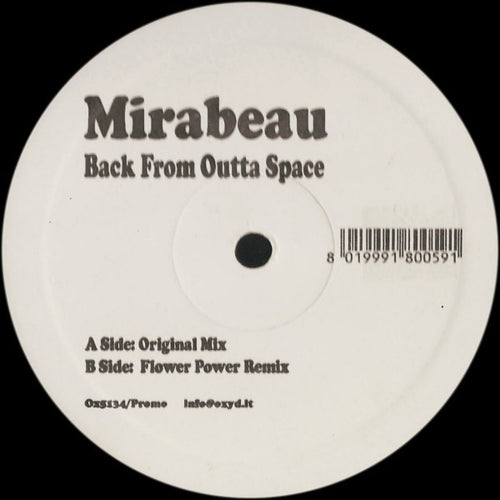 Mirabeau (2) : Back From Outta Space (12