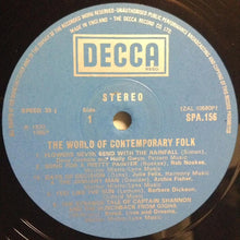 Load image into Gallery viewer, Various : The World Of Contemporary Folk (LP)
