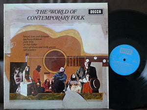Various : The World Of Contemporary Folk (LP)