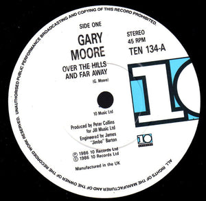 Gary Moore : Over The Hills And Far Away (7", Single)