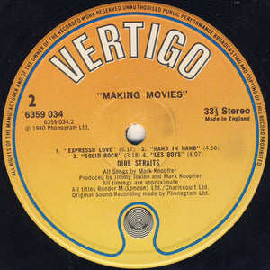 Dire Straits : Making Movies (LP, Album, M/Print)