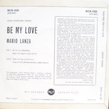 Load image into Gallery viewer, Mario Lanza : Be My Love (7&quot;, EP)
