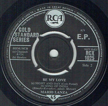 Load image into Gallery viewer, Mario Lanza : Be My Love (7&quot;, EP)
