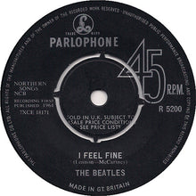 Load image into Gallery viewer, The Beatles : I Feel Fine (7&quot;, Single, Mono)
