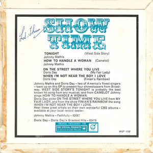 Doris Day / Johnny Mathis : Show Time (7", EP)