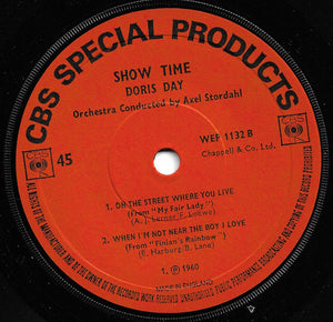 Doris Day / Johnny Mathis : Show Time (7", EP)