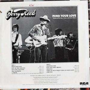 Jerry Reed : Mind Your Love (LP, Album)