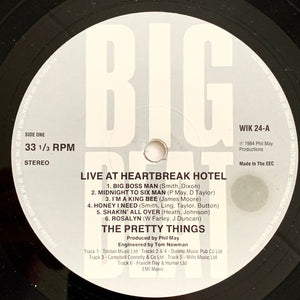 The Pretty Things : Live At Heartbreak Hotel (LP, Album)