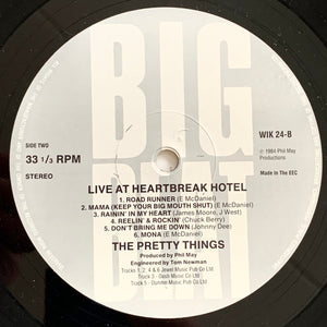 The Pretty Things : Live At Heartbreak Hotel (LP, Album)