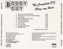 Load image into Gallery viewer, Buddy Guy : D. J. Play My Blues (CD, Album)
