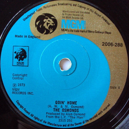 The Osmonds : Goin' Home (7