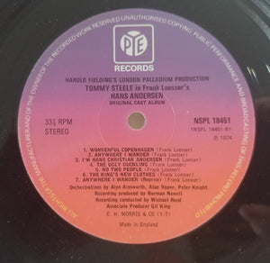 Tommy Steele : Hans Andersen (LP, Album)