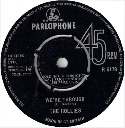 The Hollies : We're Through (7