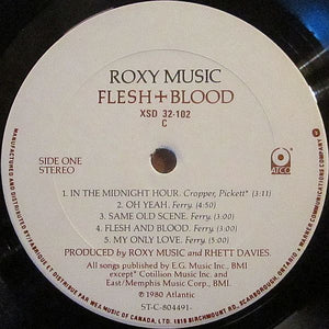 Roxy Music : Flesh + Blood (LP, Album, Don)