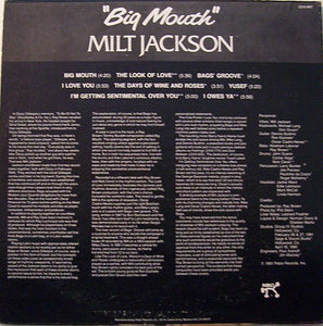Milt Jackson : Big Mouth (LP, Album)