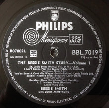 Load image into Gallery viewer, Bessie Smith With Louis Armstrong : The Bessie Smith Story Vol.1 (LP, Comp)

