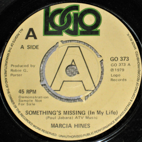 Marcia Hines : Something's Missing (In My Life) (7