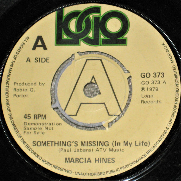 Marcia Hines : Something's Missing (In My Life) (7