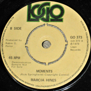 Marcia Hines : Something's Missing (In My Life) (7", Promo)