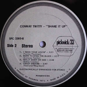 Conway Twitty : Shake It Up! (LP, Comp)