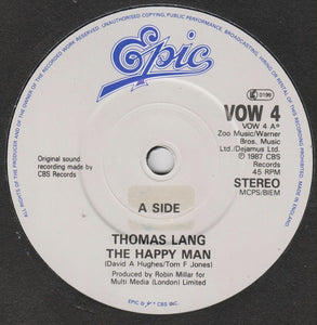 Thomas Lang : The Happy Man (7", Single)
