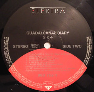 Guadalcanal Diary : 2 X 4 (LP, Album)