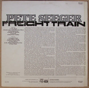 Pete Seeger : Freight Train (LP, RE)