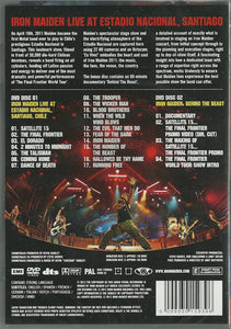Iron Maiden : En Vivo! (Live At Estadio Nacional, Santiago) (2xDVD-V, Multichannel, PAL)