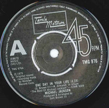 Load image into Gallery viewer, Michael Jackson : One Day In Your Life (7&quot;, Single, Kno)
