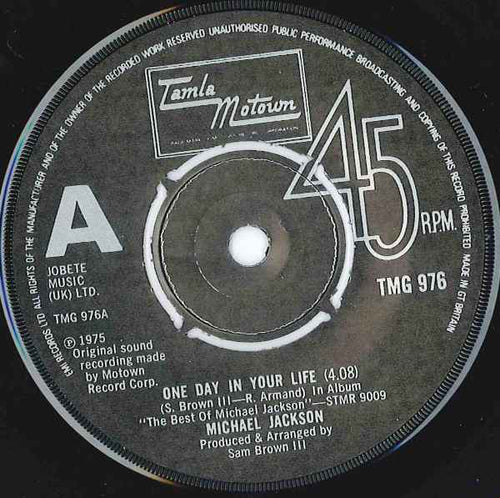 Michael Jackson : One Day In Your Life (7